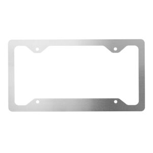 FlooringStuff Metal License Plate Frame