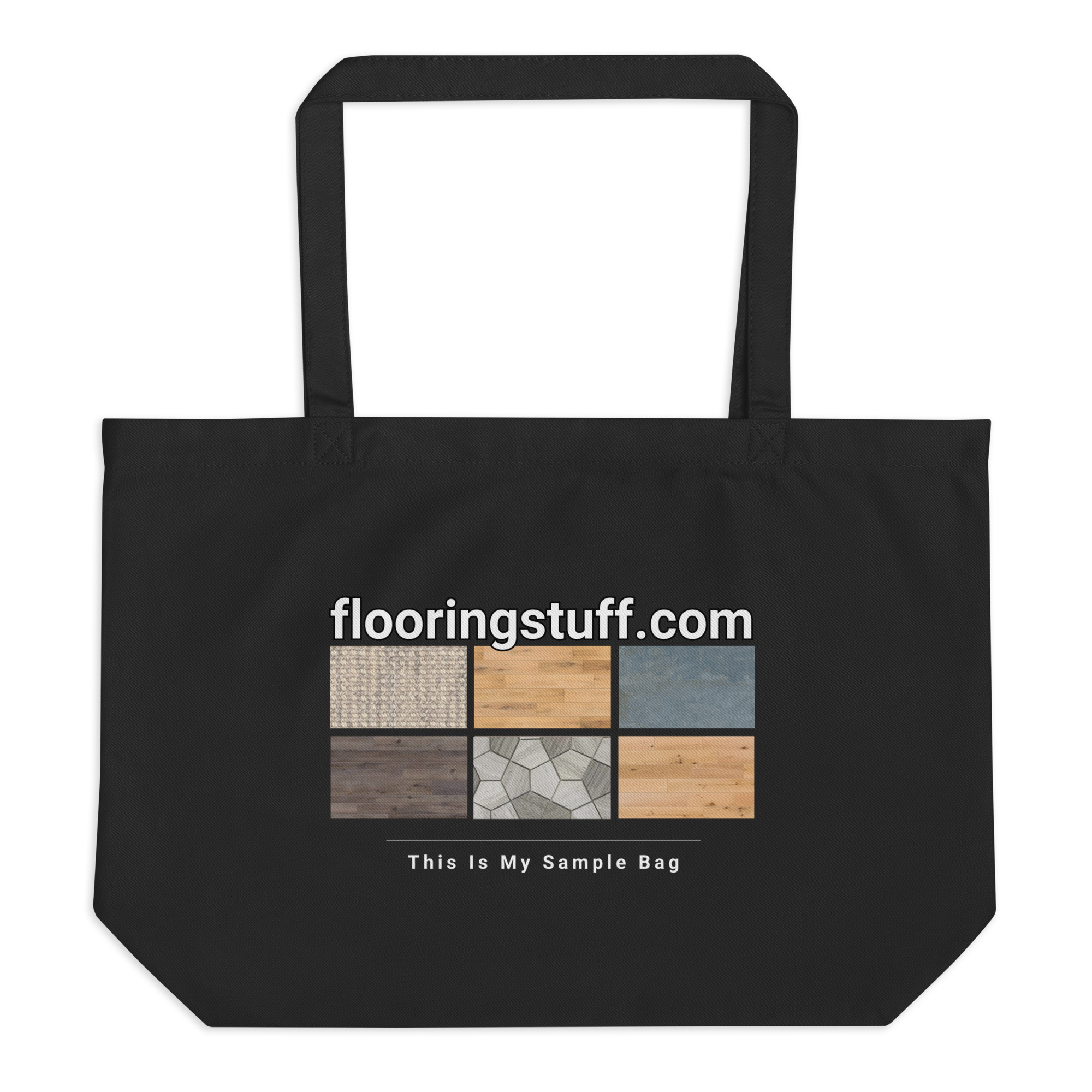 Large organic tote bag